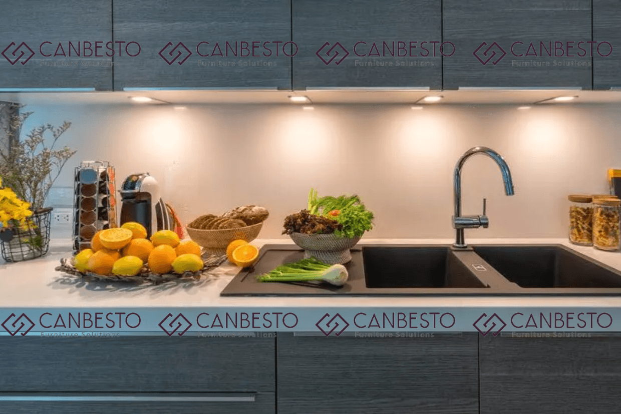 Chiếu sáng cục bộ trong không gian bếp - Canbesto